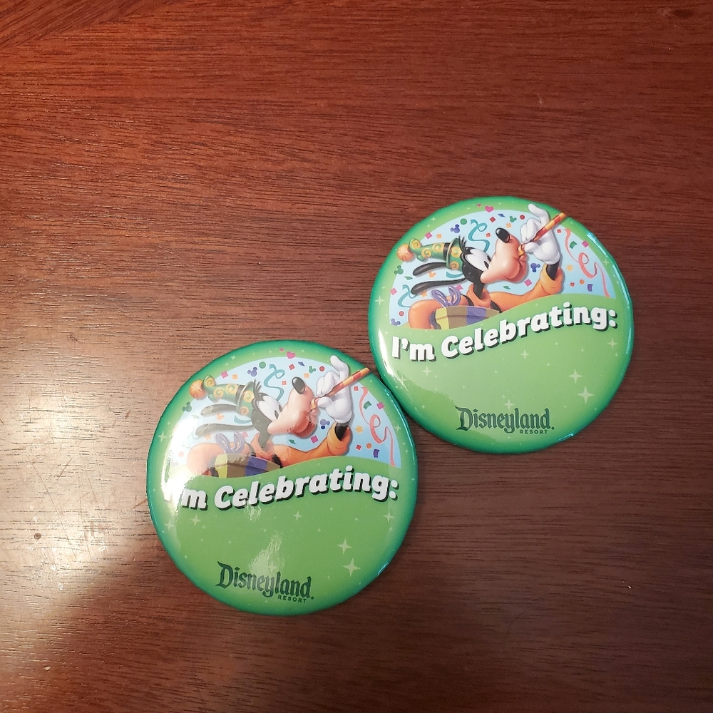Disney buttons